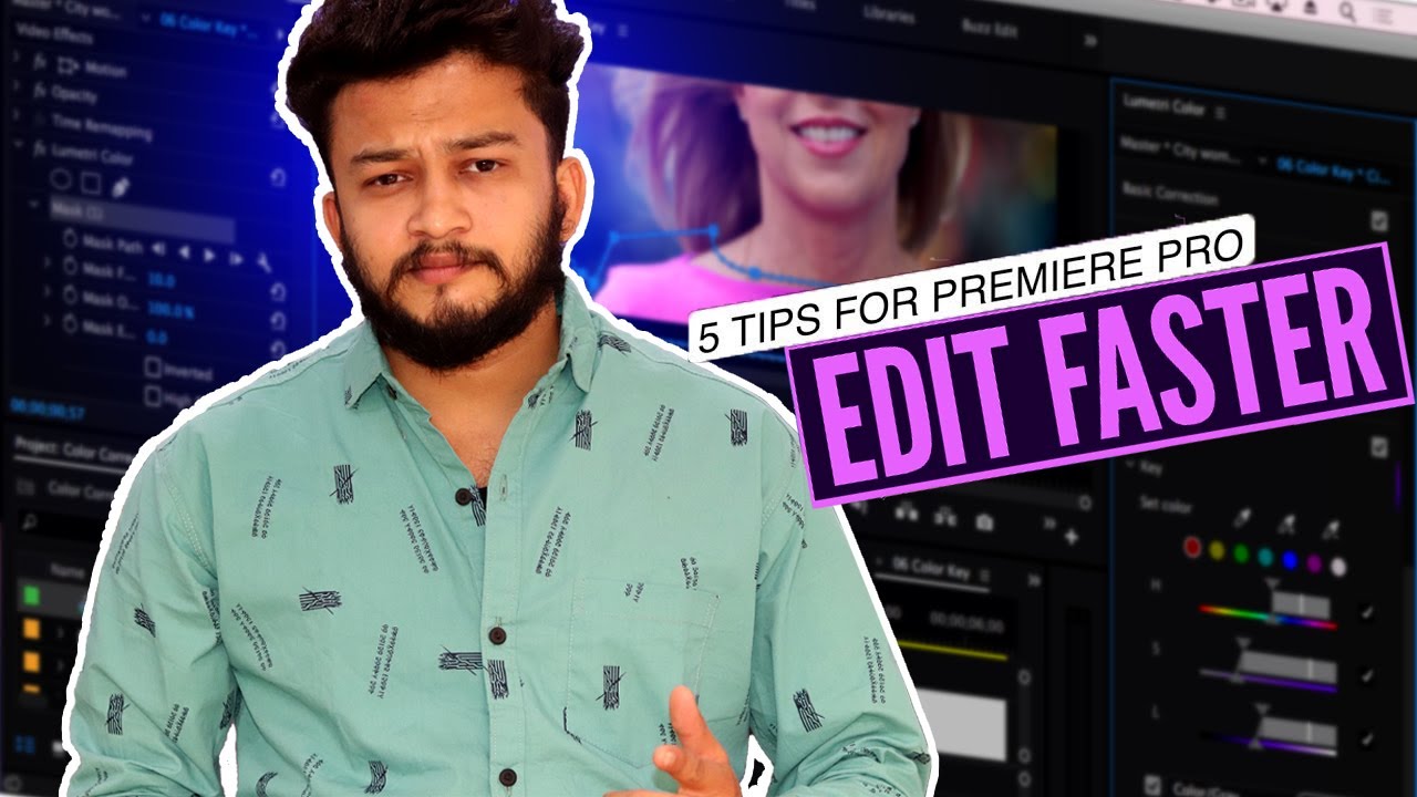 Hindi || Must Watch Premier Pro Tips || Simple Tricks For Faster Video ...