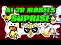 Creating 3D Models with AI: Surprising Results! |AI Generating 3D Models