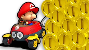 If I touch a Coin in Mario Kart 8 Deluxe, the video ends...
