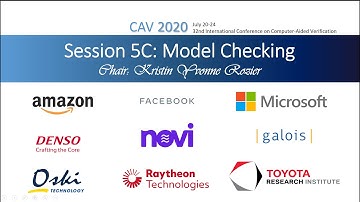 CAV 2020 Session 5C: Model Checking July 22
