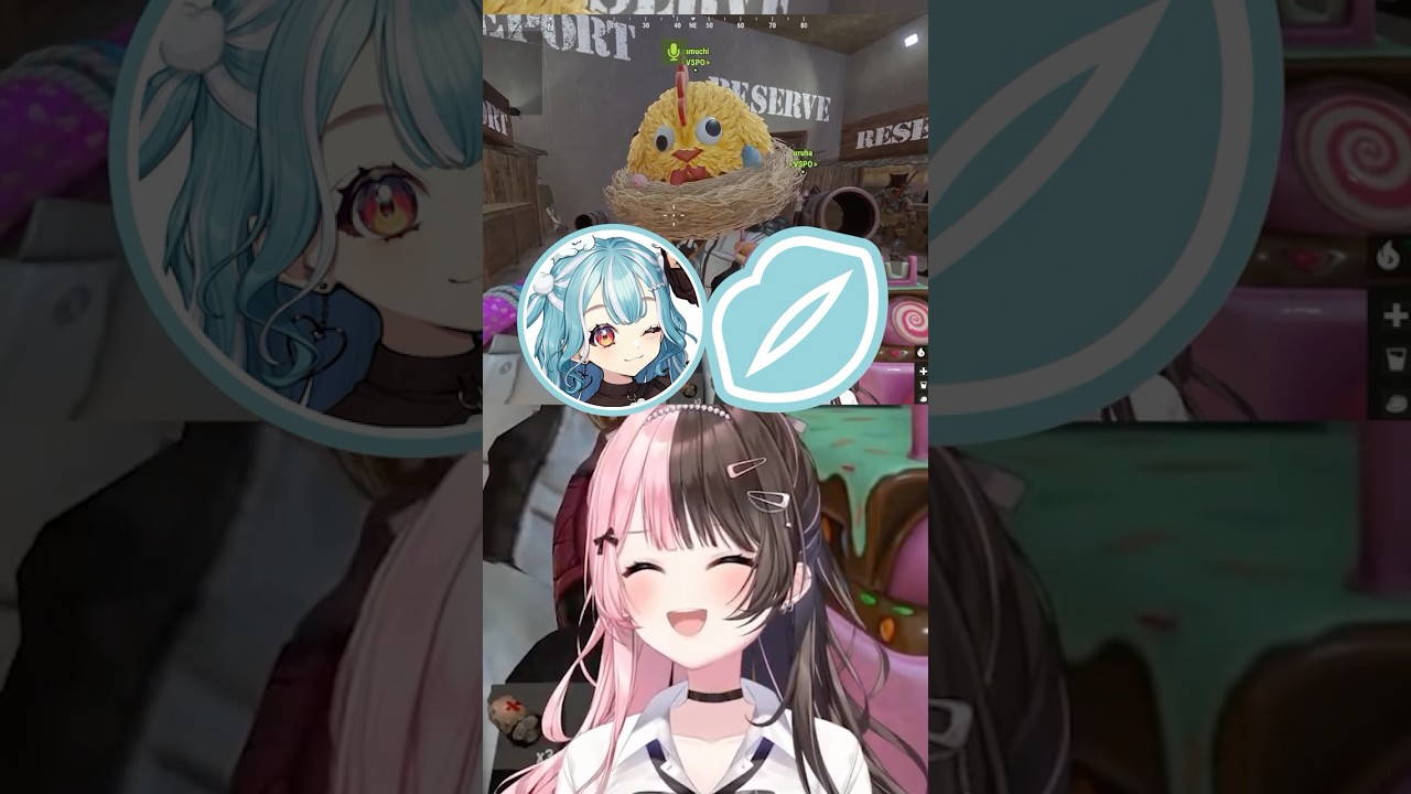 白波らむねにキスされるひなーのと恥ずかしがる蝶屋はなび【橘ひなの / ぶいすぽっ!】#橘ひなの#ひなーの#VCRRUST #VALUTROOM #CRAZYRACCOON#白波らむね#蝶屋はなび