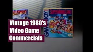 1980's Video Game Commercials Mega Collection | 1+ Hour of Video Game Nostalgia