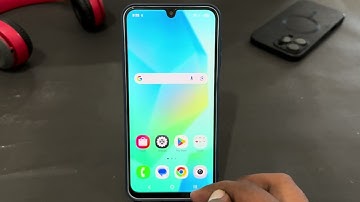 Hoe de positie van de terugknop op de Samsung Galaxy A17 te veranderen