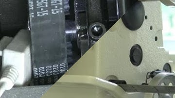 LH-3528S Initial position of the reverse feed control lever