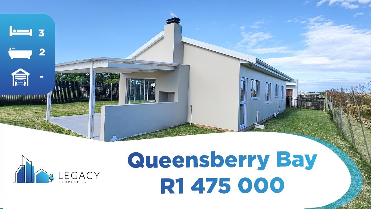 House For Sale R1 475 000, Glen Eden, Queensberry Bay YouTube