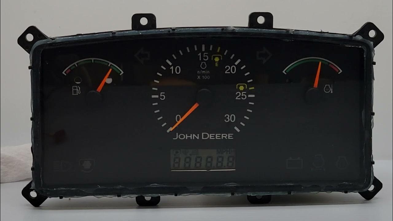 19992004 JOHN DEERE 5105 USED INSTRUMENT CLUSTER FOR SALE RE208064