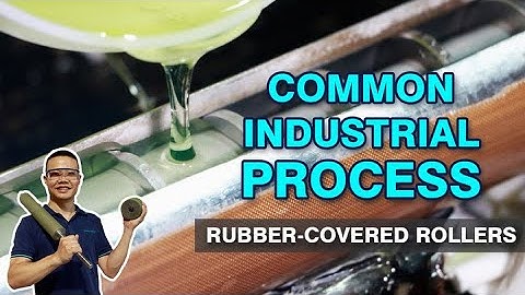 How do you go from Glue to Rollers? The Complete Production Process of Rubber-covered Rollers.
