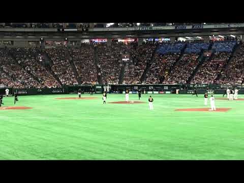 ドーム内が大歓声！！阿部慎之助コール！CS3戦目
