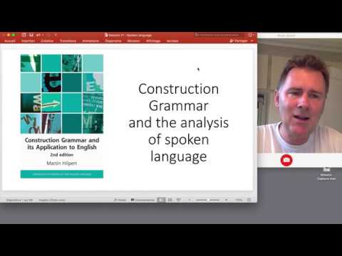 Construction Grammar and spoken language