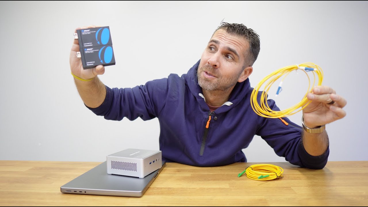 OREI Pro AV DisplayPort Fiber Extender | 4K60 HDR | Multi-Mode & Single-Mode