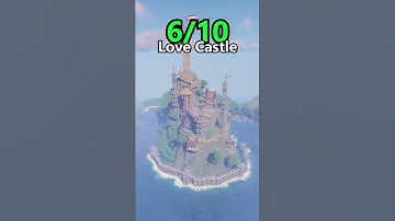 Thumbnail of Minecraft: Which CASTLE looks the BEST 🤔 #shorts