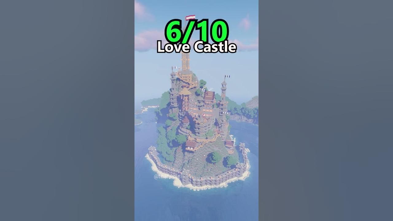 Minecraft: Which CASTLE looks the BEST 🤔 #shorts