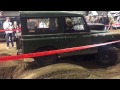 Land Rover Series 2 on technical off road obstacle course