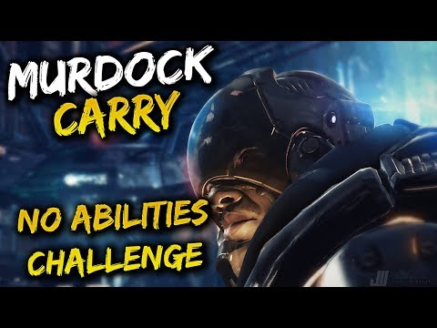 Paragon Murdock Gameplay - NO ABILITIES CHALLENGE