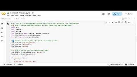 🔍 Sentiment Analysis Using Naive Bayes in Python | AI/ML Beginner Project | Google Colab Demo 🚀