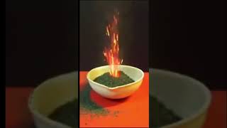 Химический опыт -- Вулкан #химия #опыт #вулканы