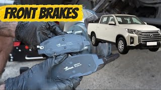 Substituicao dos freios dianteiros do SsangYong Musso Sem enrolacao