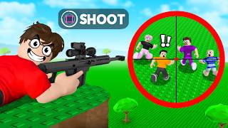 4 Idiots vs 1 Sniper..