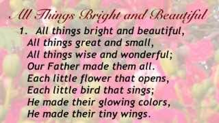 Miniatura de "All Things Bright and Beautiful (Baptist Hymnal #46)"
