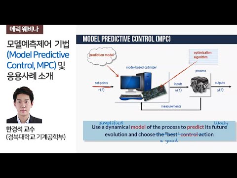 메릭 웨비나 모델예측제어 기법 Model Predictive Control 및 응용사례 소개 한경석 교수 경북대학교 기계공학부 