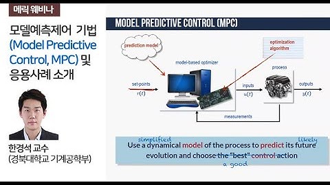 [ 메릭 웨비나 ] 모델예측제어 기법(Model Predictive Control) 및 응용사례 소개 - 한경석 교수(경북대학교 기계공학부)