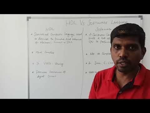 Verilog Vs Software Language // Verilog HDL // Learn Thought // S Vijay Murugan