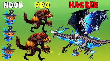 NOOB vs PRO vs HACKER ~ Insect Evolution Full Gameplay Android & IOS ( Part 29 Blue Dragon )