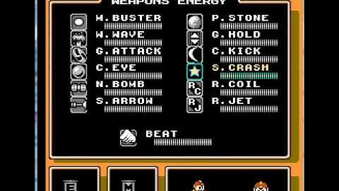 GSCentral.org - Mega Man 5 (NES) - Infinite Weapon Codes (All) (PAR)