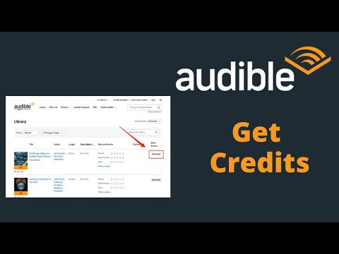 Видео: Могу ли я купить кредиты на Audible?