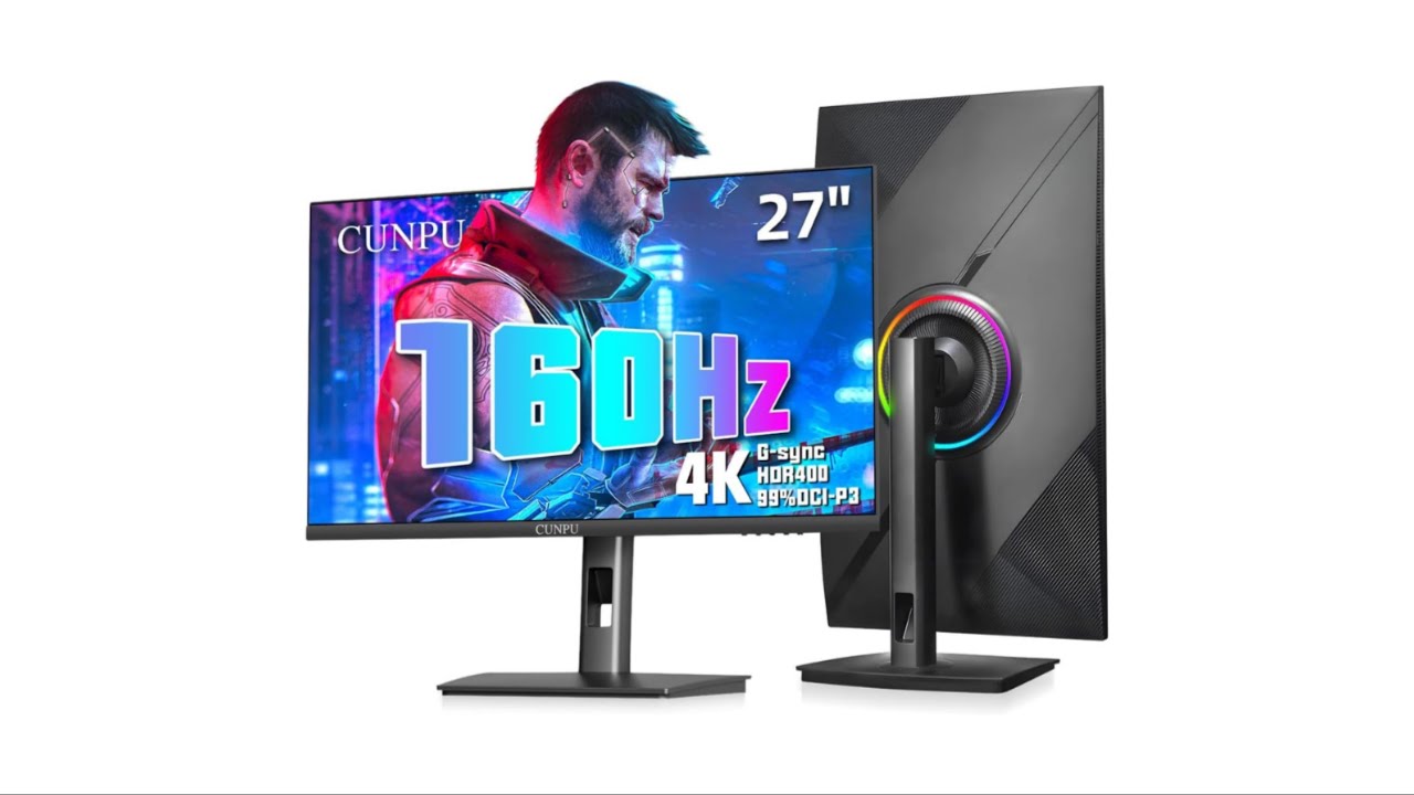 Review: CUNPU 27” 4K 160Hz Gaming Monitor | Fast IPS, HDMI 2.1, G