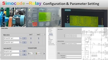 Simocode relay Configuration & Parameter setting | TIA Portal software Configuration | Siemens Relay