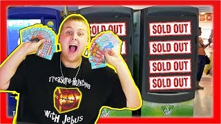 I Bought EVERY LOTTERY TICKET IN THE MACHINE That Cost $2! How Much Did I WIn?