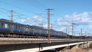 2013年1月4日の「スーパーひたち26号」& 415系