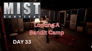 Mist Survival: Looting A Bandit Camp | Day 33 | Building | Crafting | vs0.6.0 update Gameplay |