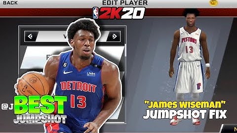 James Wiseman Jumpshot Fix in Nba2k20 mobile