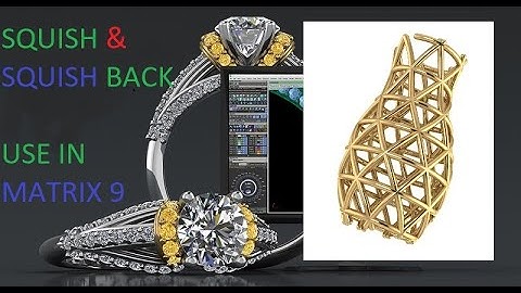 Discover The Use of "Squish And Squish Back" Tool In Matrix 9