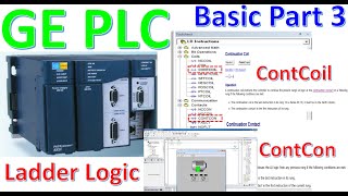Proficy Machine Edition software connect with PLC GE basic programming Ladder diagram Part -3