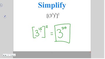 Algebra 7-1: Multiplying Monomials