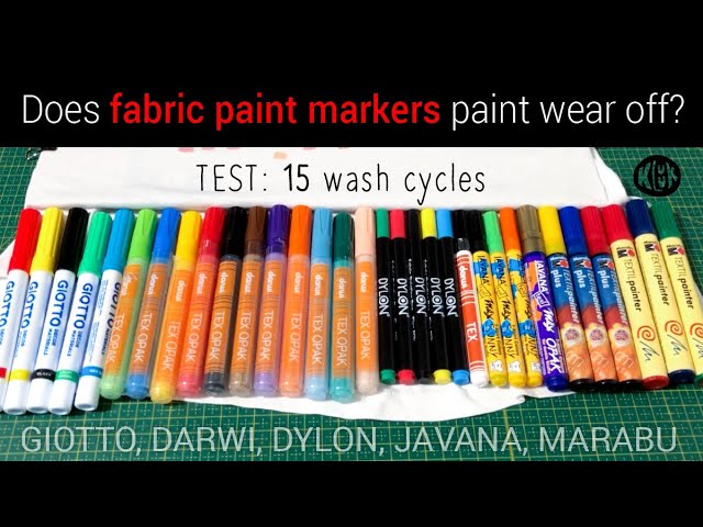 5 Ways to Use a Fabric Marker or Fabric Paint Pen  Fabric paint pens,  Fabric markers, Fabric paint diy