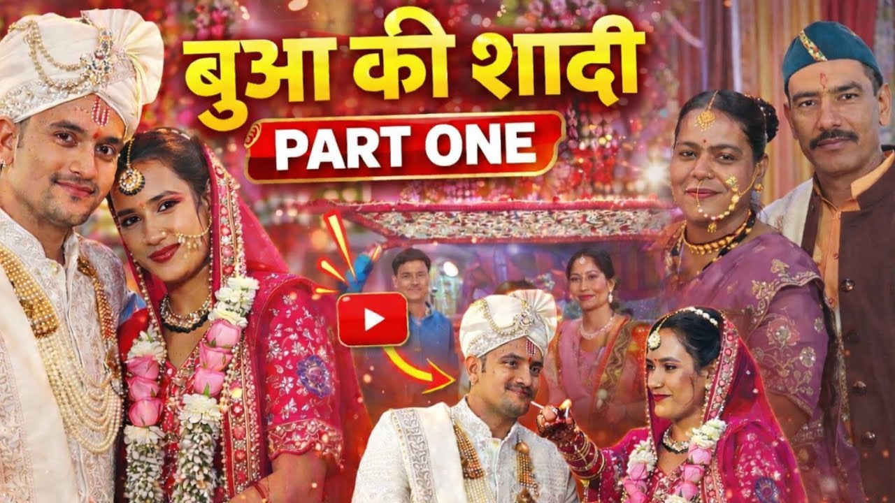 Buwa Ki Shaadi Vlog | Full Family Wedding Fun 💍✨ | Part 1   ||2026|| @HARSHKEVLOGS011 