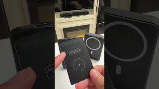 Ridge 5 in 1 Power Bank MagSafe Charger Built in USB C and Lightning Cables Wireless Charging and