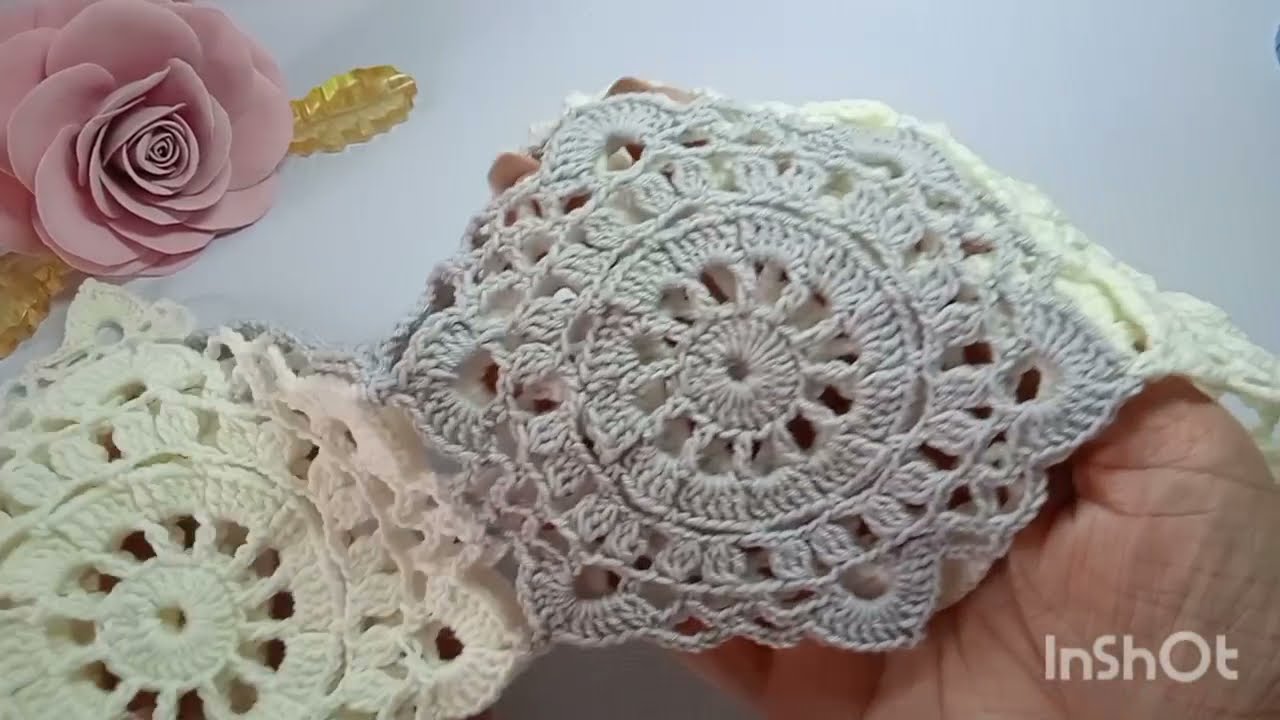 Очень красивый Шестиугольный МОТИВ крючком / СОЕДИНЕНИЕ МОТИВОВ / Сrochet