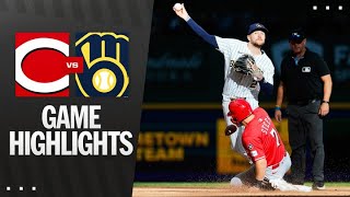 Reds Vs. Brewers Game Highlights 92825 Mlb Highlights