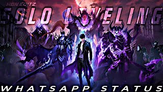 Vidaamuyarchi Ft. Solo Leveling Whatsapp Status Amv Edit Tamil