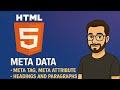 HTML Meta Tags, Headings &amp; Paragraphs Explained | HTML Tutorial for Beginners (Part 2)