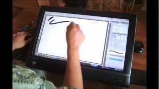 Review: HP TouchSmart 610Q as Art Tool