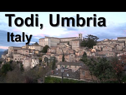 Video: Información de viaje y atracciones para Todi, Italia