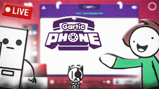 GARTIC PHONE С ЗРИТЕЛЯМИ!