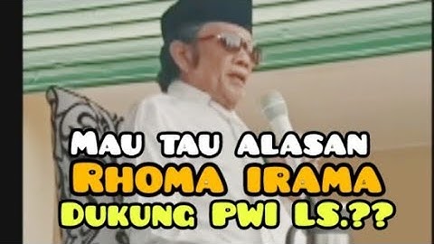 Ini alasan Rhoma irama dukung PWI LS?#rhomairama 