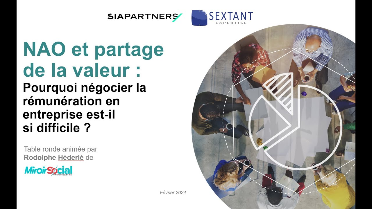 Soirée débat NAO et partage de la valeur, pourquoi négocier est si difficile en entreprise ?